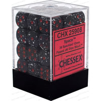 Dice: 36x D6: 12 mm: Speckled: Space (EN) (Special Order)