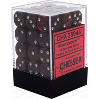 Dice: 36x D6: 12 mm: Speckled: Silver Volcano (EN) (Special Order)