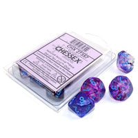 Dice: 10x D10: Nebula: Nocturnal / Blue Luminary (EN) (Special Order)