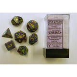 Dice: 7 pc: Festive: Mosaic / Yellow (EN) (Special Order)