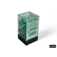 Dice: 7 pc: Borealis: Kelp / Light Green Luminary (EN) (Special Order)