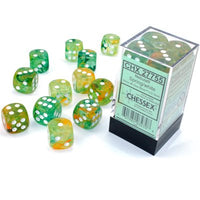Dice: 12x D6: 16 mm: Nebula: Spring / White Luminary (EN) (Special Order)