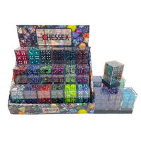 Dice: 25x D6: 16 mm: Best of Chessex Sampler (25 sets) (EN) (Special Order)