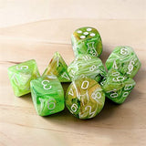 Dice: Lab 10: Marble: Sour Green / White (EN) (Special Order)