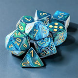 Dice: Lab 10: Gemini: Green-Teal / Gold (EN) (Special Order)