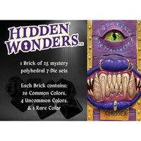 Dice: 25x 7 pc: Hidden Wonders: Assorted Brick of 25x 7pc Sets - Blind Box (EN) (Special Order)