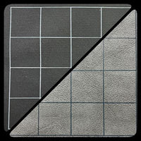 Mat: 1” Sq 2 Sided Black / Grey Megamat (Two Color Mat) (EN) (Special Order)