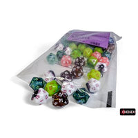 Dice: 50x D20: Dice Menagerie #11: Assorted D20s (EN) (Special Order)