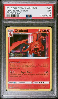CHARIZARD-HOLO #066 PSA 7 Cert #73659033