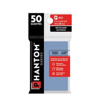 Sleeves: Phantom Sleeves: Gloss / Gloss: Mini-European (Size: Red) (50) (EN)