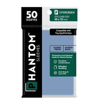 Sleeves: Phantom Sleeves: Gloss / Gloss: Tiny Epic + (Size: Evergreen) (50) (EN)