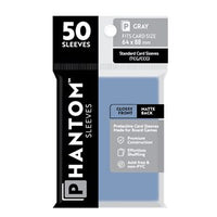 Sleeves: Phantom Sleeves: Gloss / Matte: Standard (Size: Gray) (50) (EN)