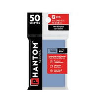 Sleeves: Phantom Sleeves: Gloss / Matte: Mini-European (Size: Red) (50) (EN)