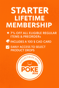Poké Jeux –  VIP Membership Program | 7%, 10%, or 15% OFF (Includes Preorders!)