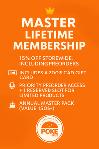 Poké Jeux –  VIP Membership Program | 7%, 10%, or 15% OFF (Includes Preorders!)