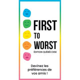 First to Worst (FR) (Special Order)