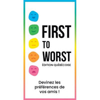 First to Worst (FR) (Special Order)