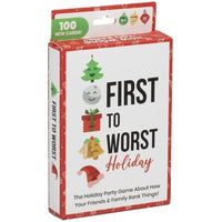 First to Worst - Holiday Edition - Tuckbox (6 un.) (EN) (Special Order)