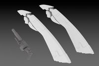X-4+ (PD-802) Armored Infantry Weapon Set 1 [Angel Wing & M51 Grenade] (Pre-Order)