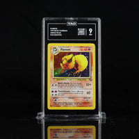 FLAREON HOLO JUNGLE #3/64 TAG 9 Cert #F9059377