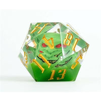 Dice: 1x D20: 55 mm: Pathfinder: Mammoth D20: Goblin (EN) (Special Order)