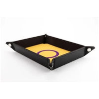 Dice Tray: Pride Fold Up Velvet: Intersex (EN) (Special Order)