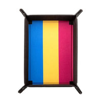 Dice Tray: Pride Fold Up Velvet: Pansexual (EN) (Special Order)
