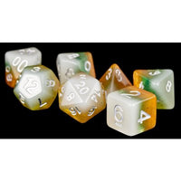 Dice: 7 pc: 16 mm: Resin: Kiwi (EN) (Special Order)