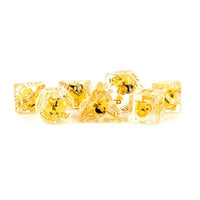 Dice: 7 pc: 16 mm: Resin: Cat Dice (EN) (Special Order)