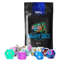 Dice: 2x 7 pc: 10 mm: Mystery Misfit Mini 2 Set Pack (EN) (Special Order)