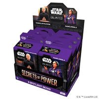 Star Wars: Unlimited - Secrets of Power - Spotlight Deck Display (6 un.) (EN) (Special Order)