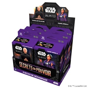 Star Wars: Unlimited - Secrets du Pouvoir - Spotlight Deck Display (6 un.) (FR)