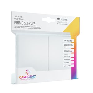 Sleeves: Gamegenic: Prime Sleeves: White (100) (ML)