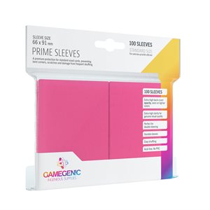 Sleeves: Gamegenic: Prime Sleeves: Pink (100) (ML)