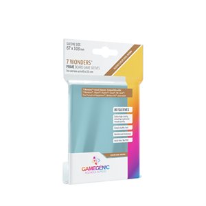 Sleeves: Gamegenic: Prime 7 Wonders (80) (ML)