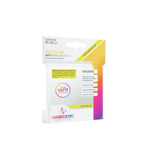 Sleeves: Gamegenic: Matte Big Square-Sized Sleeves (50) (ML)