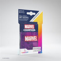 Sleeves: Marvel Champions: Marvel Logo Purple (50) (ML)