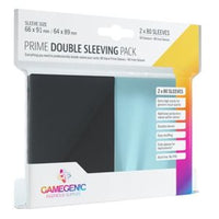 Sleeves: Gamegenic: Prime Double Sleeving: Clear / Black (2x100) (ML)