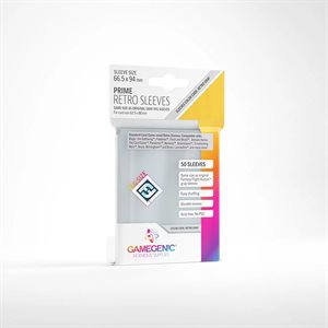 Sleeves: Gamegenic: Prime Retro Sleeves (50) (ML)