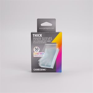 Sleeves: Gamegenic: Thick Inner Sleeves (50) (ML) (Repackaging)
