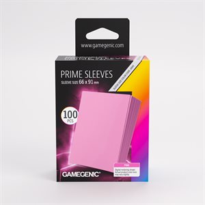 Sleeves: Gamegenic: Prime Sleeves: Pink (100) (ML) (Repackaging)