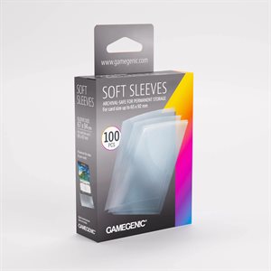 Sleeves: Gamegenic: Soft Sleeves (100) (ML) (Repackaging)