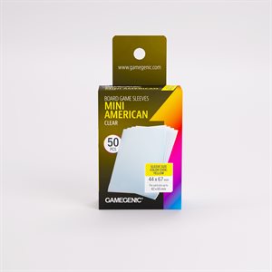 Sleeves: Gamegenic: Prime Mini American-Sized (50) (ML) (Repackaging)