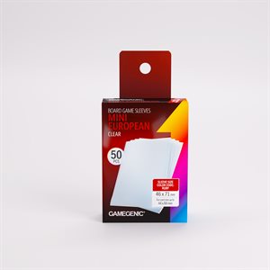 Sleeves: Gamegenic: Prime Mini European-Sized Sleeves (50) (ML) (Repackaging)