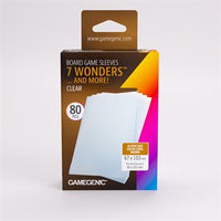 Sleeves: Gamegenic: Prime 7 Wonders (80) (ML) (Repackaging)
