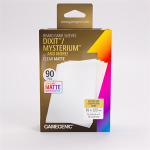 Sleeves: Gamegenic: Matte Dixit Sleeves (90) (ML) (Repackaging)