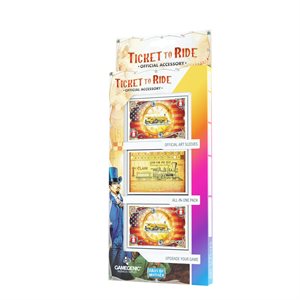 Sleeves: Gamegenic: Ticket to Ride - Art Sleeves (ML)