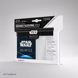 Sleeves: Star Wars: Unlimited: Art Sleeves: Double Sleeving Pack: Space Blue (2x 60) (ML) (Special Order)