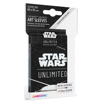 Sleeves: Star Wars: Unlimited: Art Sleeves: Card Back White (60) (ML) (Special Order)
