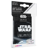 Sleeves: Star Wars: Unlimited: Art Sleeves: Card Back Black (60) (ML) (Special Order)
